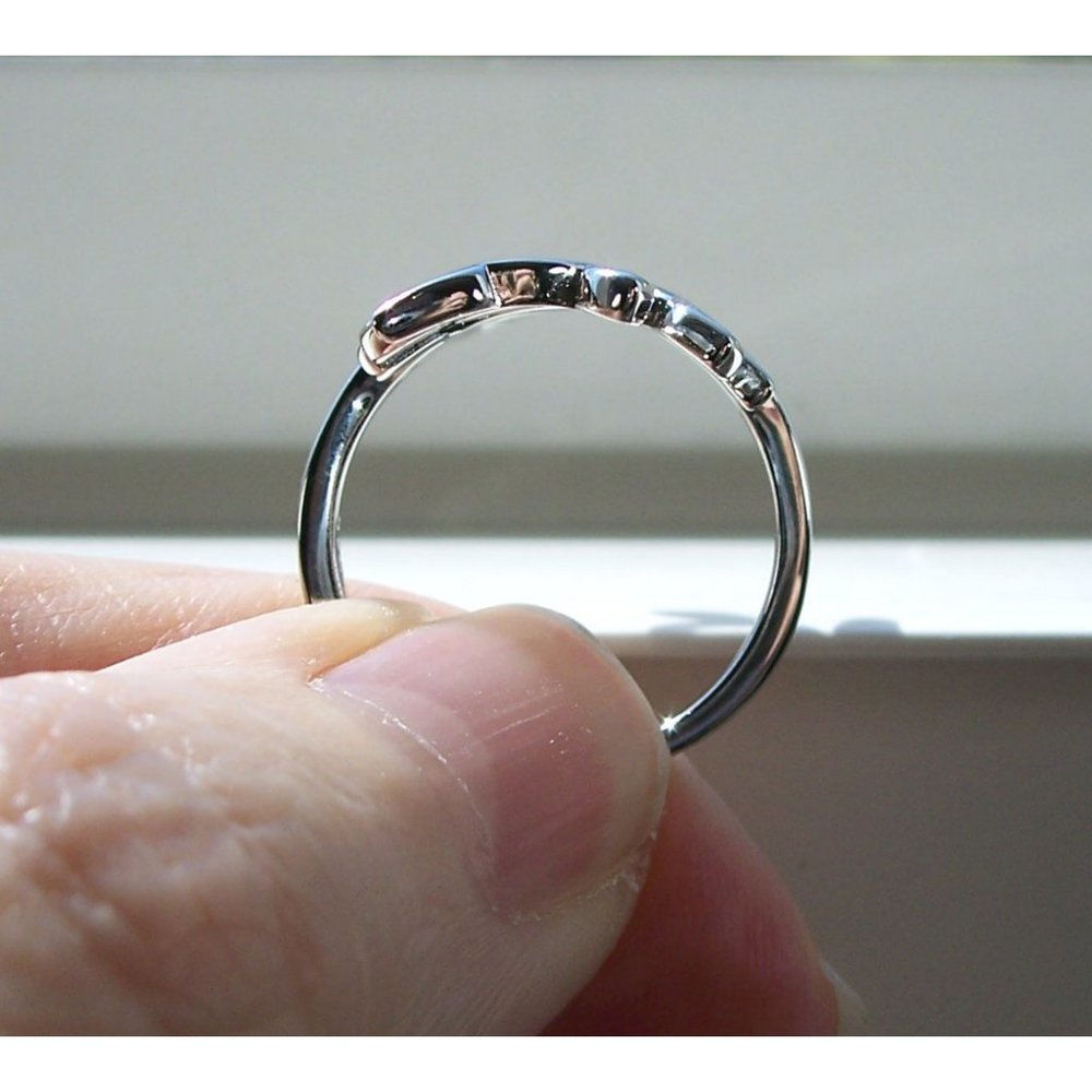 925 STERLING SILVER Extravagant Leaves Statement Ring - Picture 5 of 16